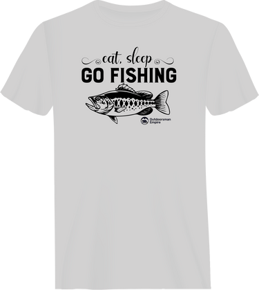 Eat Sleep Go Fishing Man T-Shirt